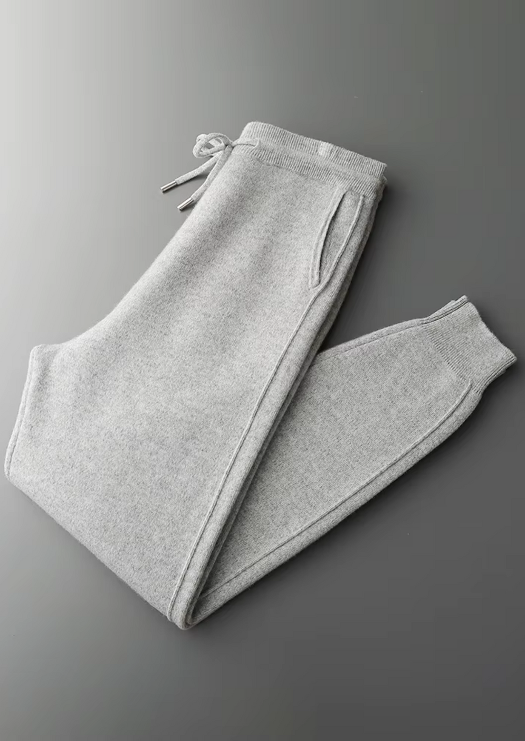 PURE EXTRA-FINE MERINO WOOL TWO TONE SET